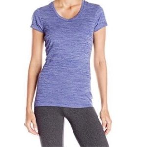Spalding wicking Purple Tee